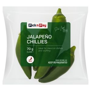 PnP Let's Cook Jalapeno Chillies 70g